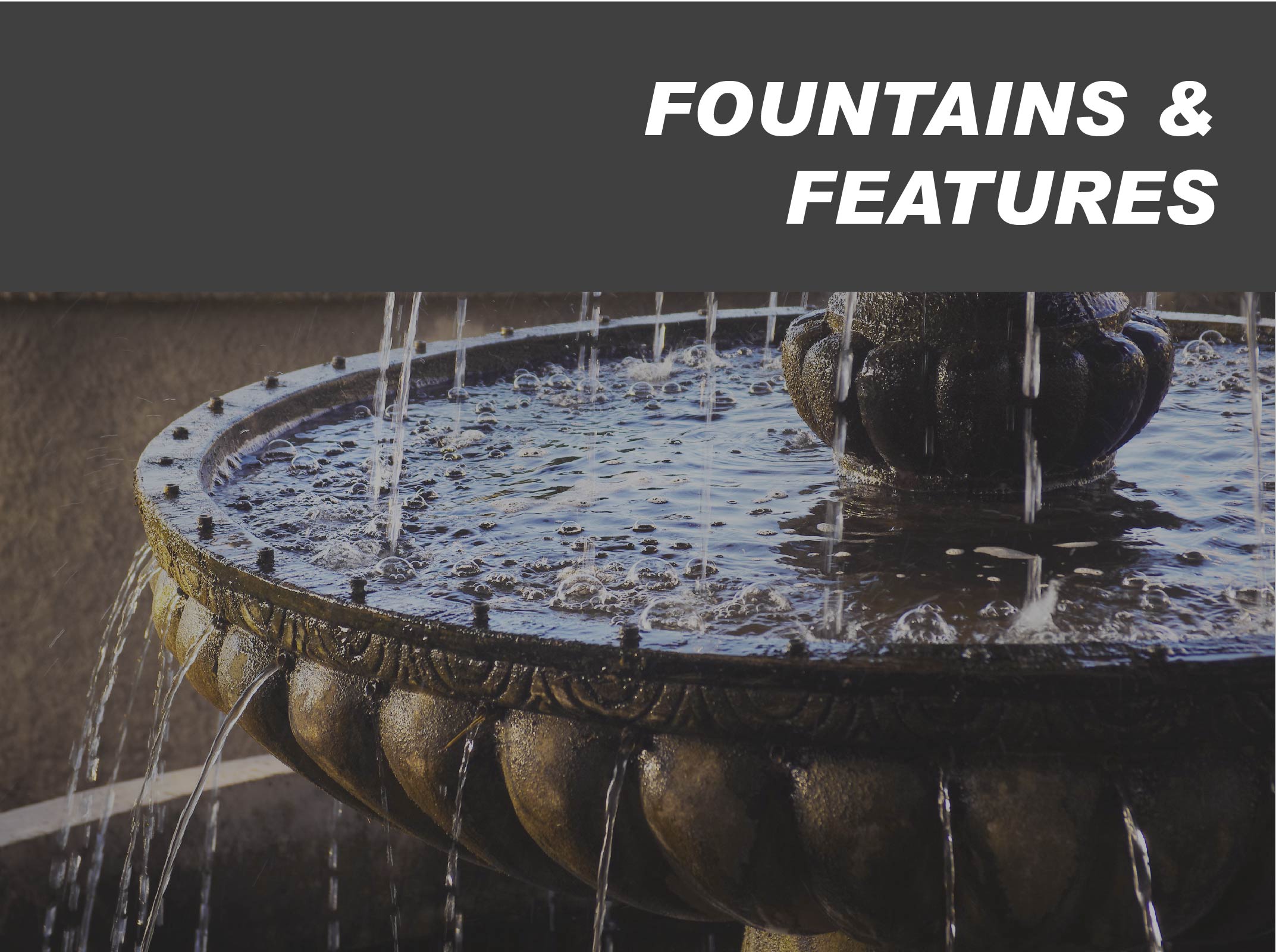 Fountains & Water Features Cleaners
